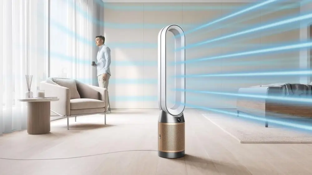 Очиститель воздуха Dyson Purifier Cool PC2 De-NOx TP12, White/Gold