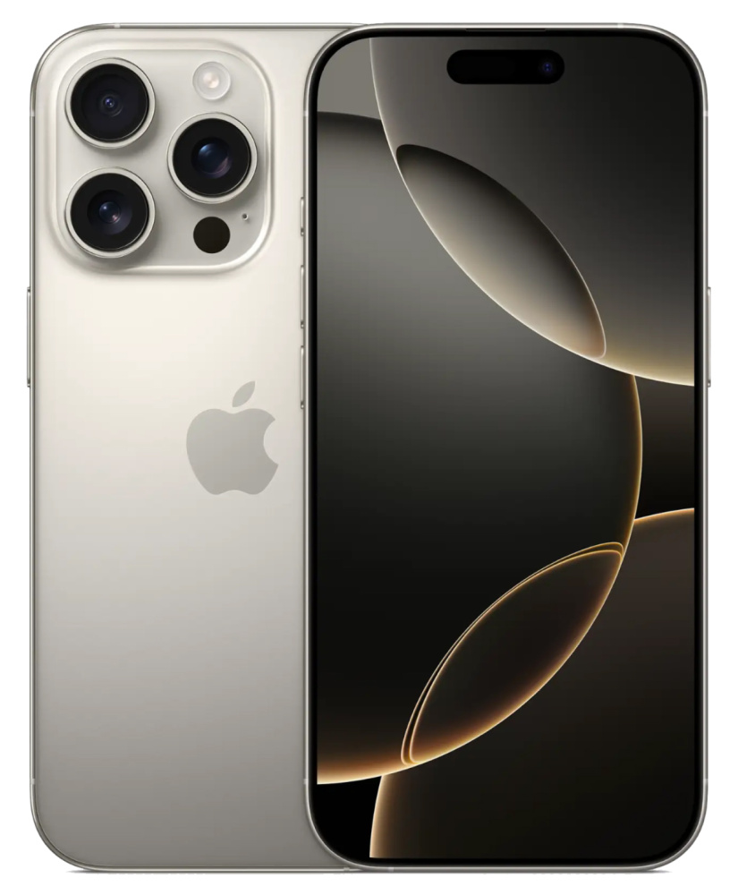 Apple iPhone 16 Pro SIM + eSIM, 1 Тб, Титановый бежевый (Без RuStore)