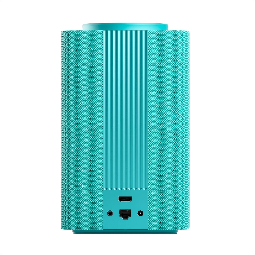 Умная колонка Яндекс Станция Макс с Zigbee, бирюзовый
