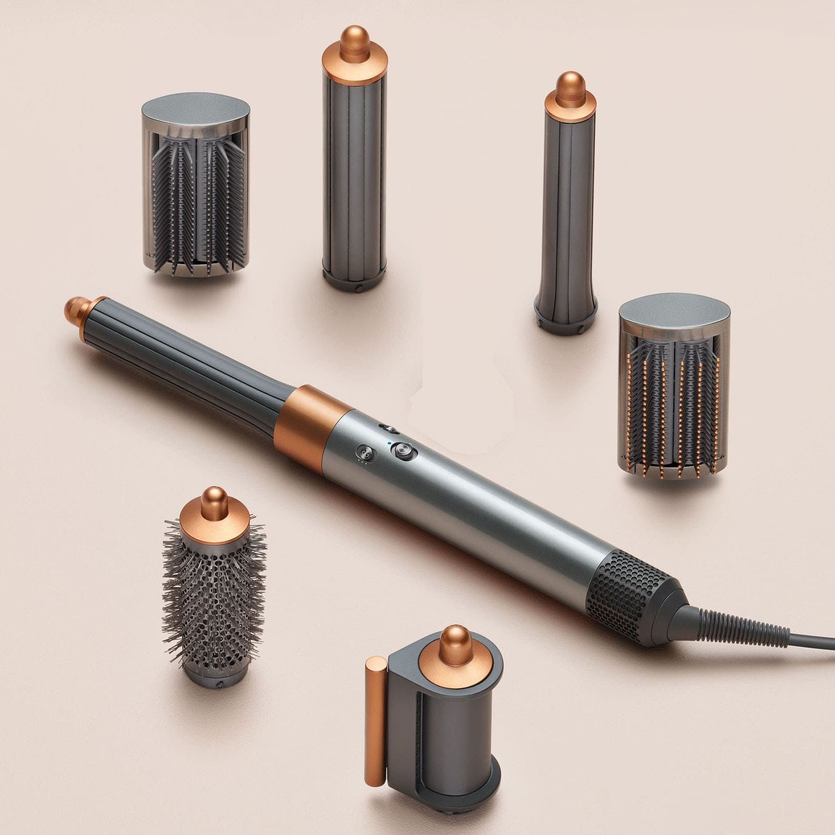 Стайлер для волос Dyson Airwrap Complete Long HS05 Nickel/Copper