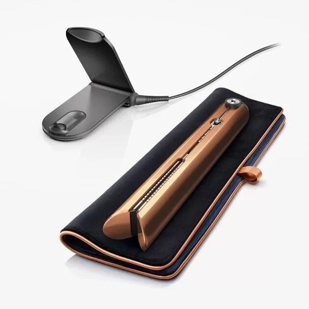 Выпрямитель для волос Dyson Corrale HS07, Cooper/Nickel + чехол + подставка