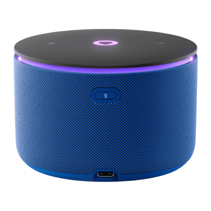 Умная колонка Яндекс Станция Мини 3 Про с Алисой и Zigbee, Blue