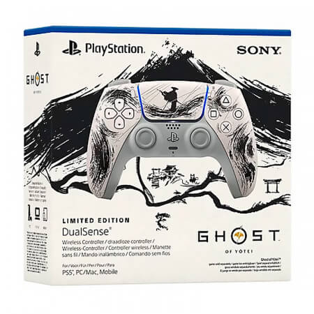 Геймпад Sony DualSense Limited Edition (Ghost of Yotei Black)