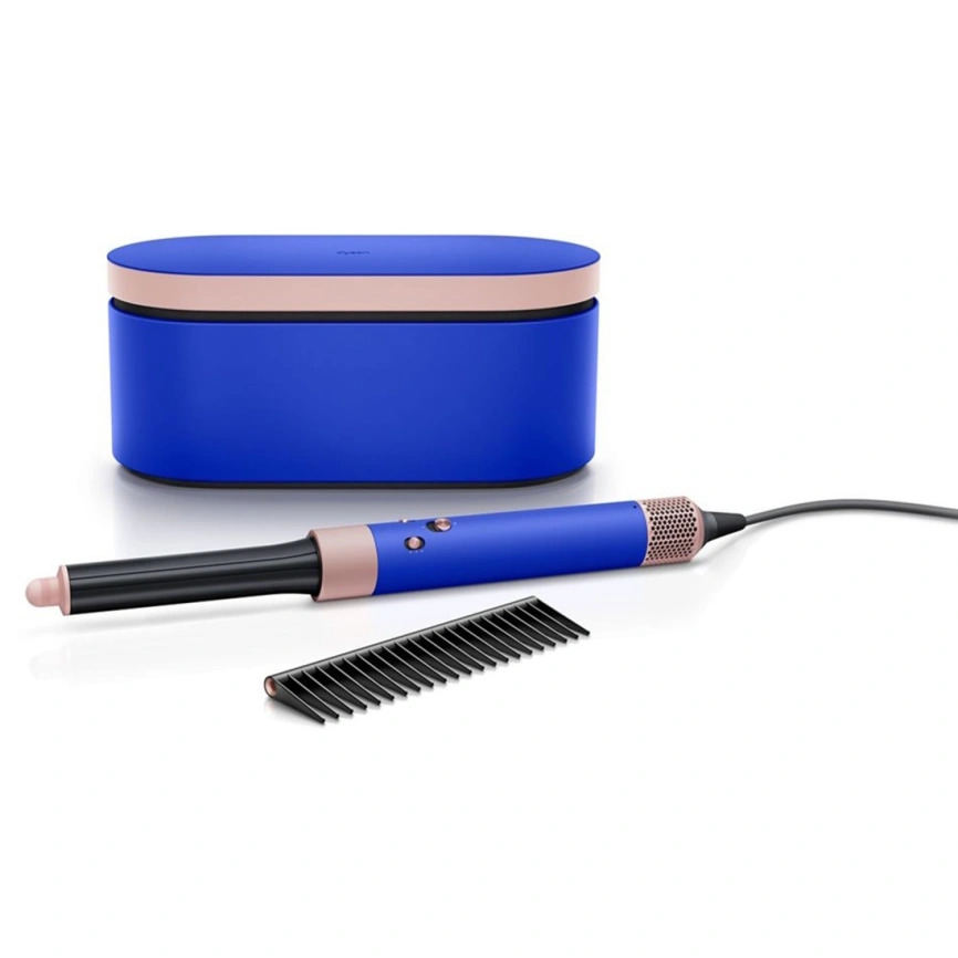 Стайлер для волос Dyson Airwrap Complete Long HS05 Blue/Blush с расческой