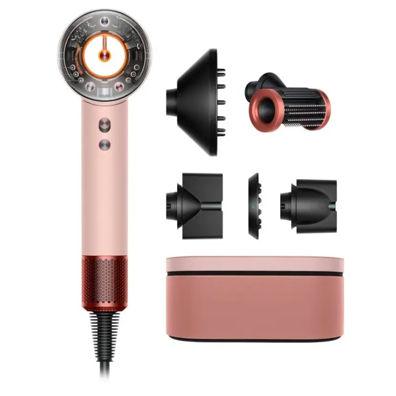 Фен Dyson Supersonic Hair Dryer HD16 Nural, Kanzan Pink с кейсом