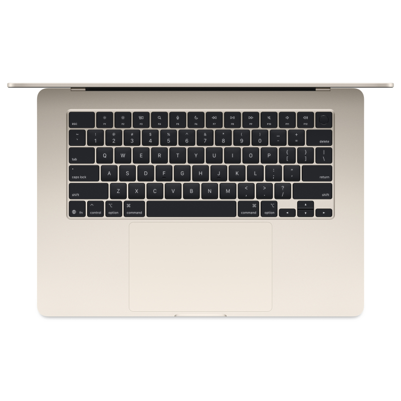 Apple MacBook Air 15" (M4, 2025), 16 ГБ/256 Гб, Сияющая звезда