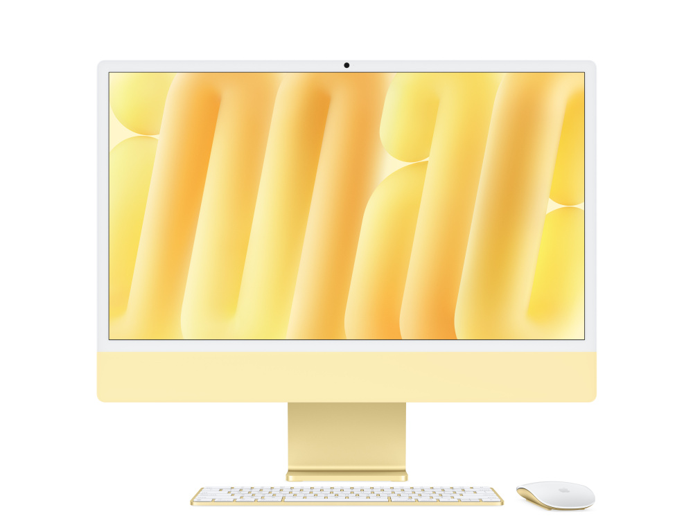 Apple iMac 24" Retina 4,5K, M4, 10 CPU, 32 Гб/2 Тб, Желтый