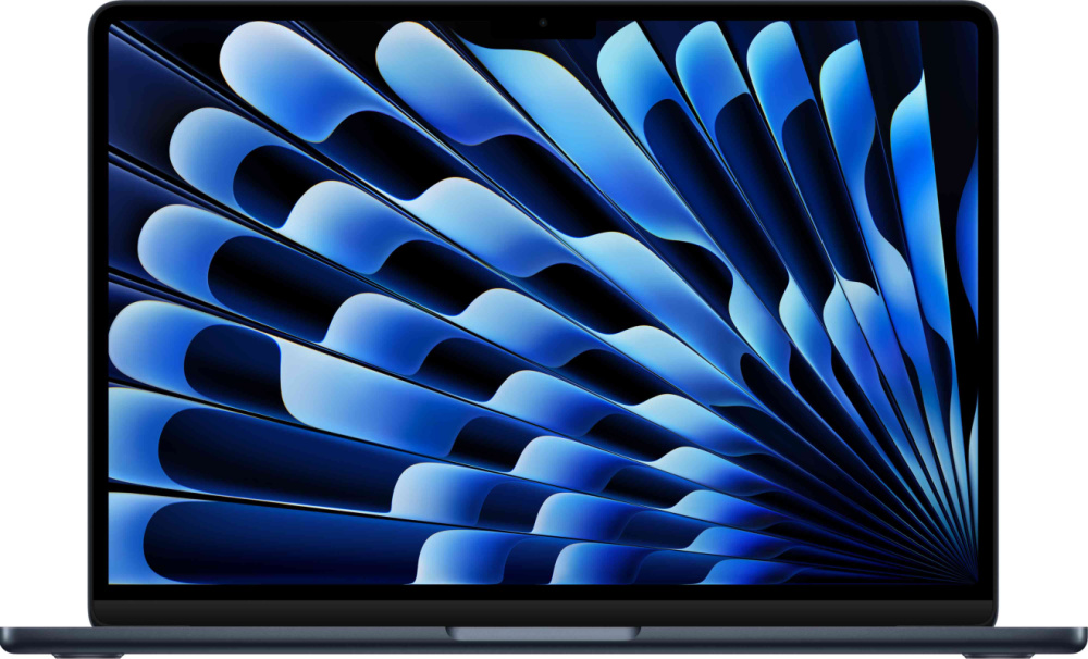 Apple MacBook Air 13" (M5, 2026), 32 Гб/4 Тб, Полуночный черный