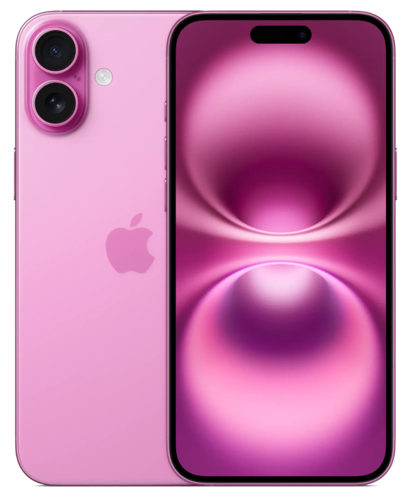 Apple iPhone 16 Plus SIM + eSIM, 512 Гб, Розовый (Без RuStore)
