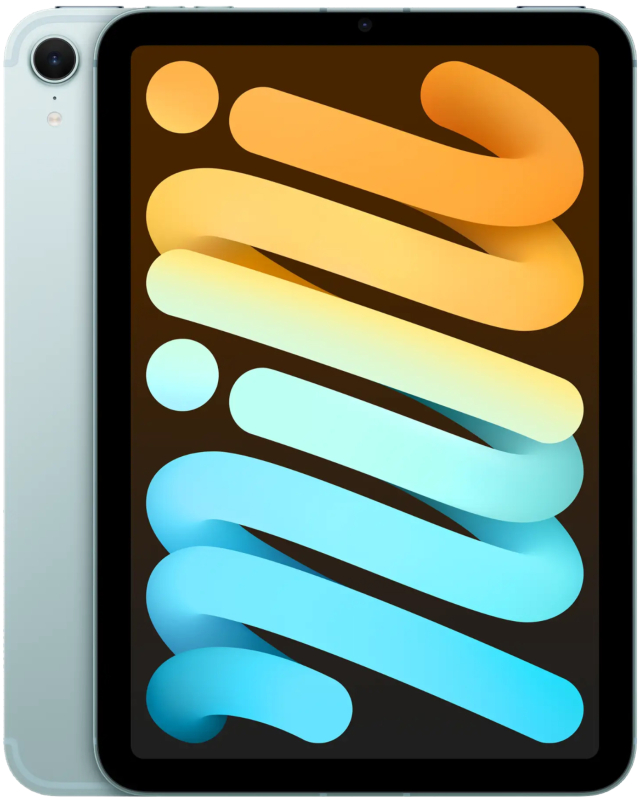 Apple iPad mini A17 Pro (2024), wi-fi+cellular, 512 Гб, Голубой (Без RuStore)