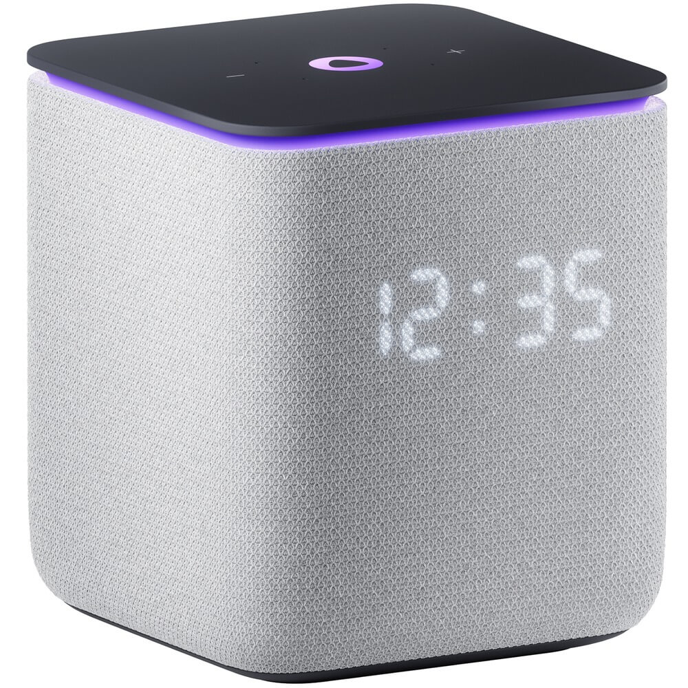 Умная колонка Яндекс Станция Миди с Алисой на YaGPT, серый