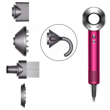 Фен Dyson HD07 Supersonic Hair Dryer Fuchsia/Nickel