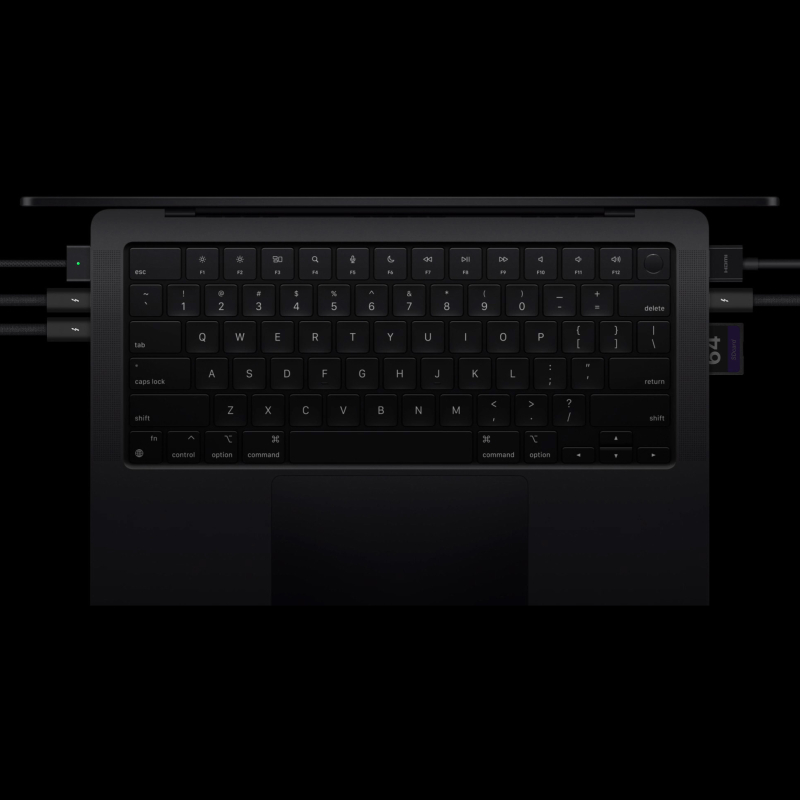 Apple MacBook Pro 14" (M4, 2024), 24 ГБ/1 Тб, Серебро