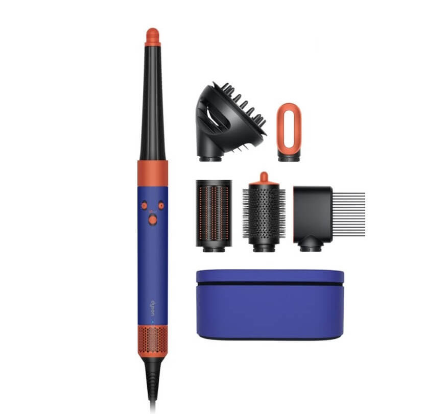 Стайлер Dyson HS08 Airwrap i. d. Complete Long Diffuse for Curly Vinca Blue/Topaz