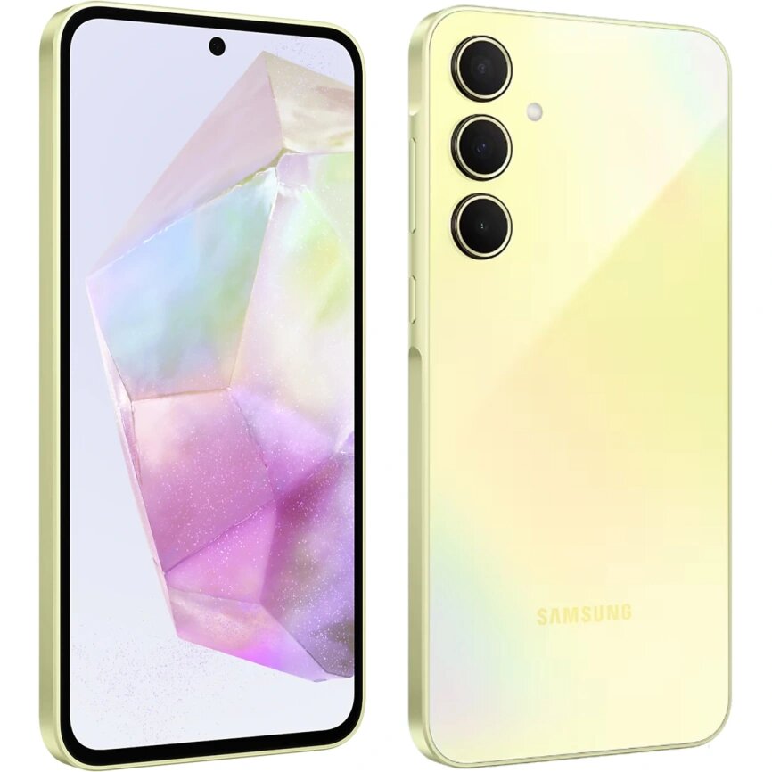 Смартфон Samsung Galaxy A35 8/256 ГБ Awesome Lemon