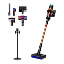 Вертикальный пылесос Dyson DS60 Piston Animal Submarine, Black/Copper, с напольной подставкой