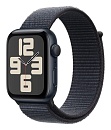 Apple Watch SE 2024 40мм Midnight (тканевый черный ремешок без размера)