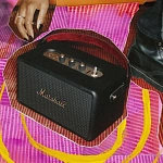 Портативная акустика Marshall Kilburn III, Black and brass