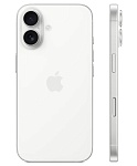 Apple iPhone 16 SIM + eSIM, 256 Гб, Белый (Без RuStore)