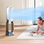 Увлажнитель – очиститель воздуха Dyson PH04 Humidify Cool Formaldehyde, White/Gold