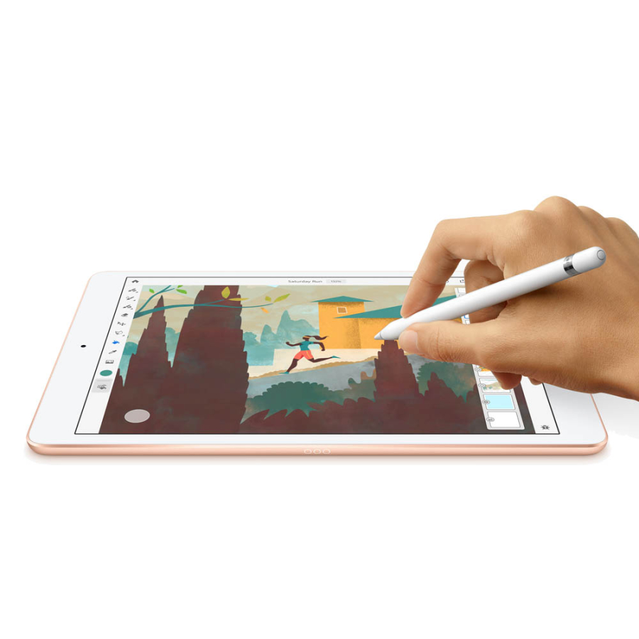 Планшет Apple iPad (2019) 32Gb Wi-Fi+Cellular Gold