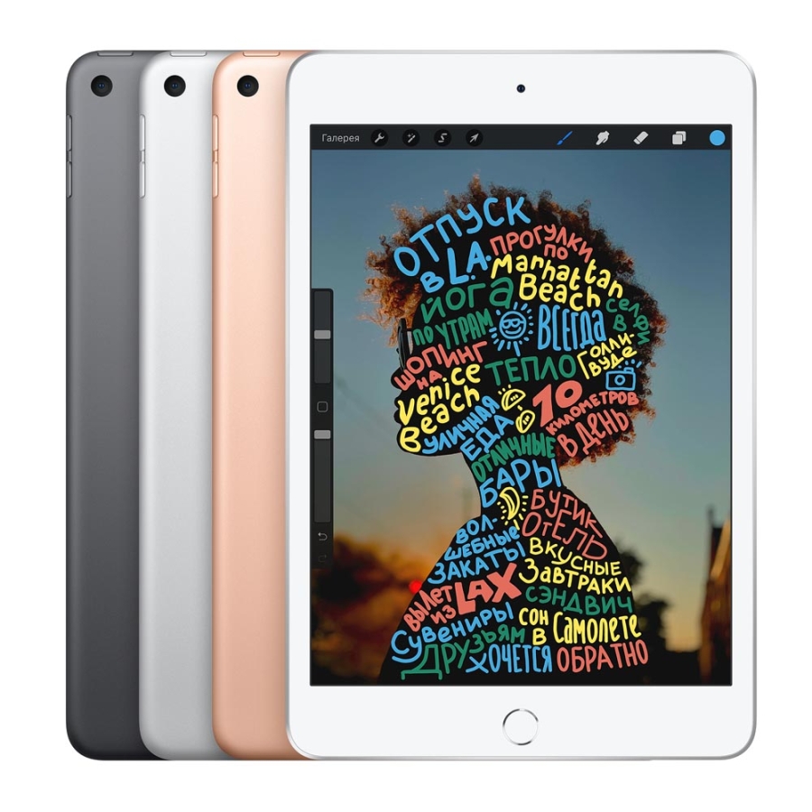 Планшет Apple iPad mini (2019) 64Gb Wi-Fi+Cellular Space Gray