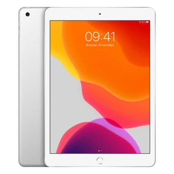 Планшет Apple iPad (2019) 128Gb Wi-Fi+Cellular Silver