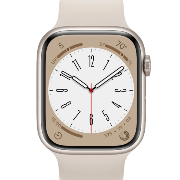 Часы Apple Watch Series 8 41 мм Aluminium Case, starlight Sport Band