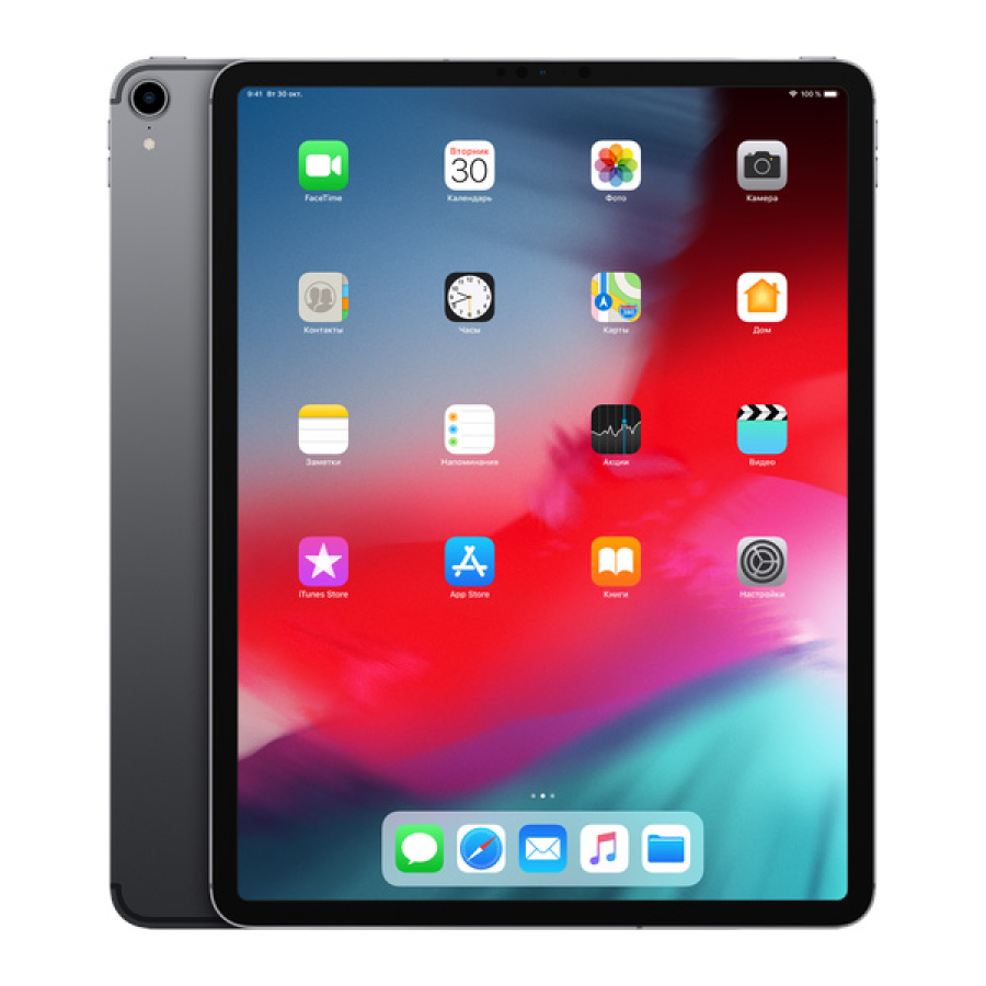 ﻿Планшет Apple iPad Pro 12.9 (2018) 64Gb Wi-Fi Space Gray