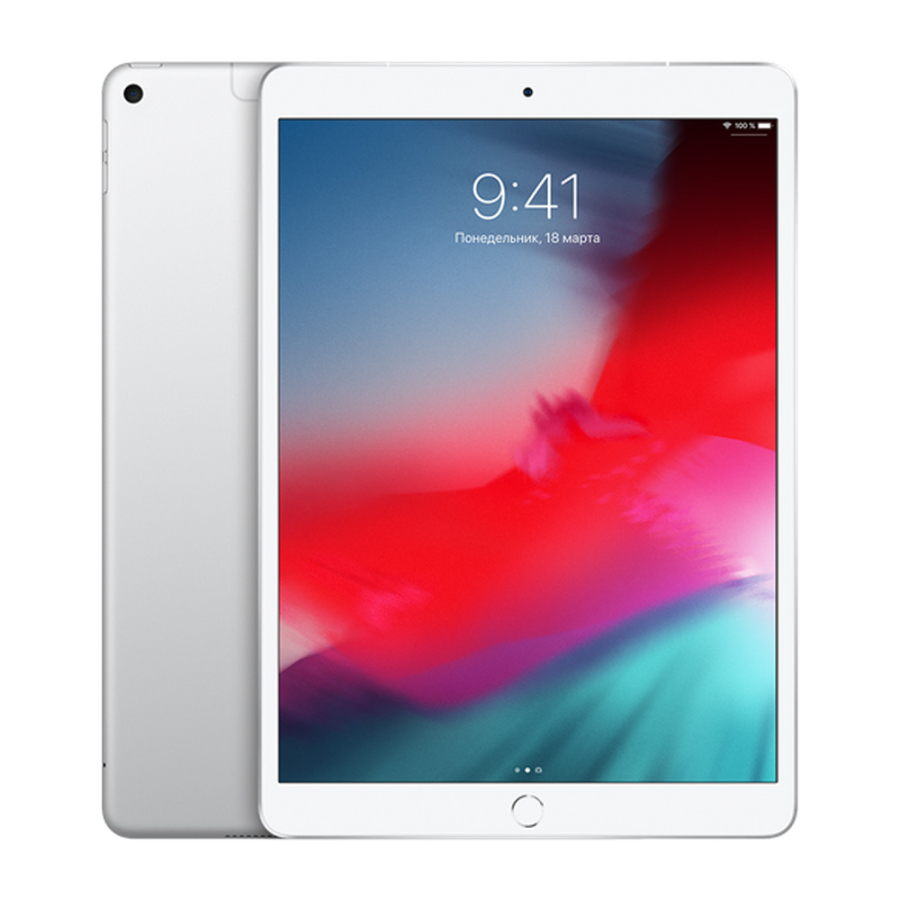 Планшет Apple iPad Air (2019) 256Gb Wi-Fi+Cellular Silver