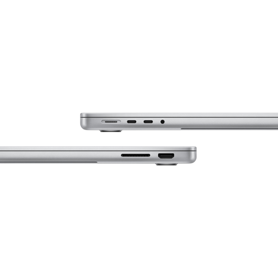 Ноутбук Apple MacBook Pro 14″ (M3 Pro, 2023) 18 Core GPU, 18/512 ГБ, серебристый