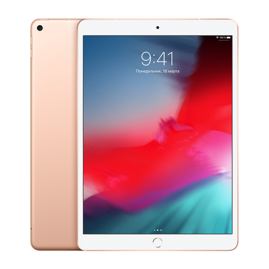 Планшет Apple iPad Air (2019) 64Gb Wi-Fi+Cellular Gold